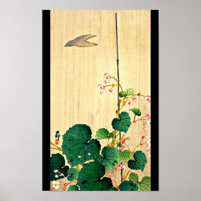 Poster Vintage Art-Ohara Koson 8 (Devant)