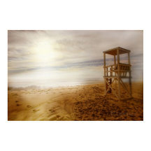 Poster vintage Beach