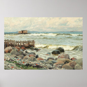 Poster Vintage Beach Vintage Seascape