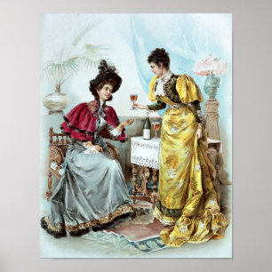 Poster Vintage Beverage Advertisement