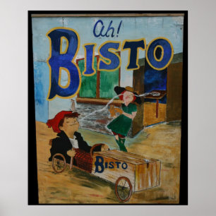 Poster vintage Bisto