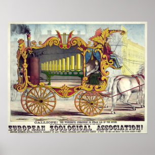 Poster Vintage Calliope! The wonderful Operonicon