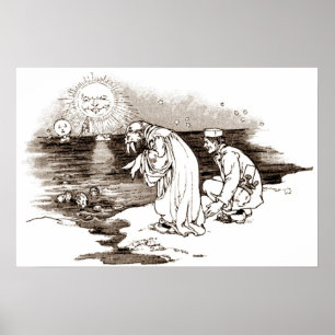 Poster vintage Carpenter & Walrus à Sepia