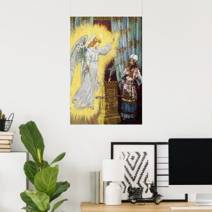 Poster vintage d'angle