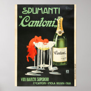 Poster vintage de Cantoni