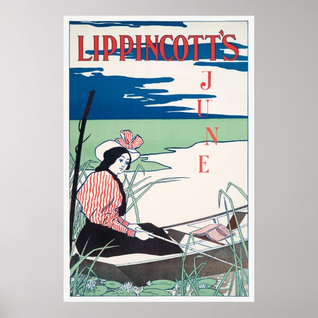 Poster vintage de couverture du livre (Devant)