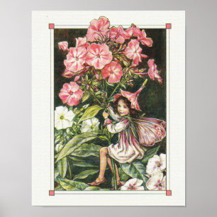 poster vintage de fée