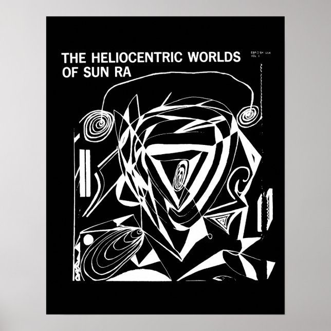 Poster vintage de jazz Sun Ra (Devant)