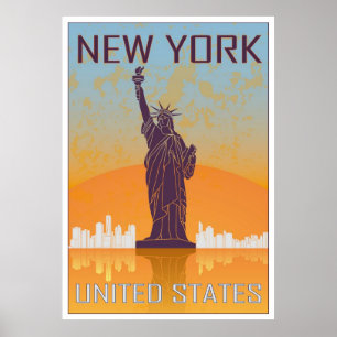 Poster vintage de New York
