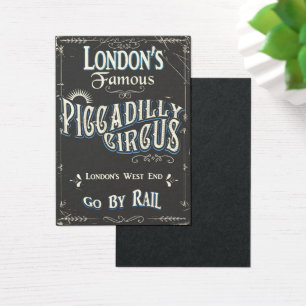 Poster vintage de Piccadilly Circus