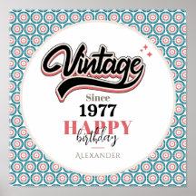 Vintage depuis - 1977