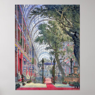 Poster vintage d'exposition de Londres