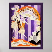 Poster vintage du film silencieux