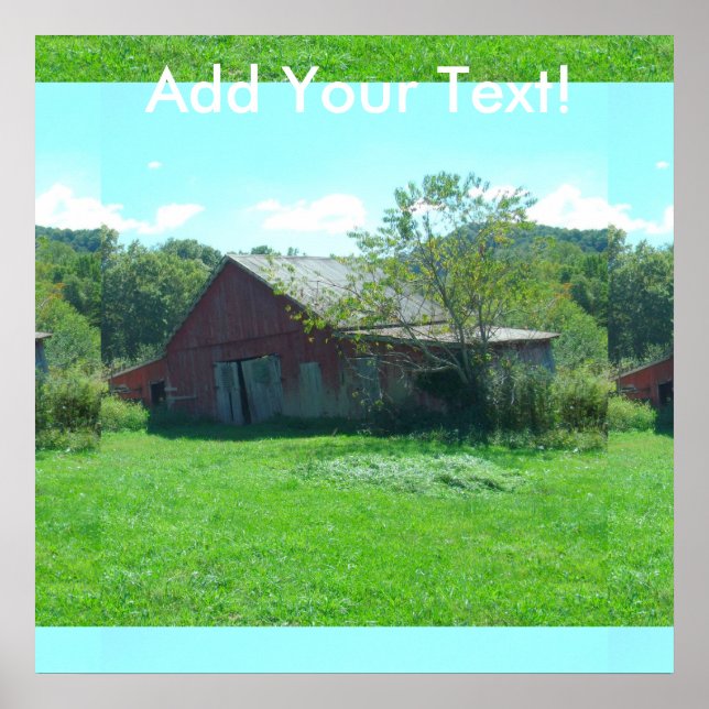 Poster Vintage Élevage (Devant)