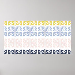 Poster Vintage ethnic seamless 