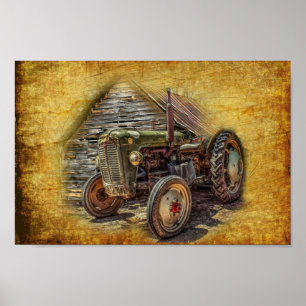 Poster Vintage Farm