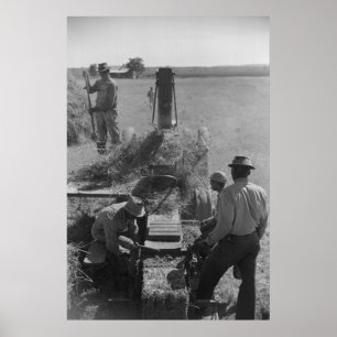 Poster Vintage Farm Security Administration Print