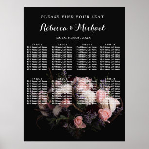 Poster vintage foncé
