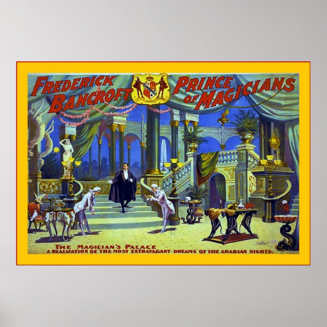 Poster Vintage Frederick Bancroft (Devant)