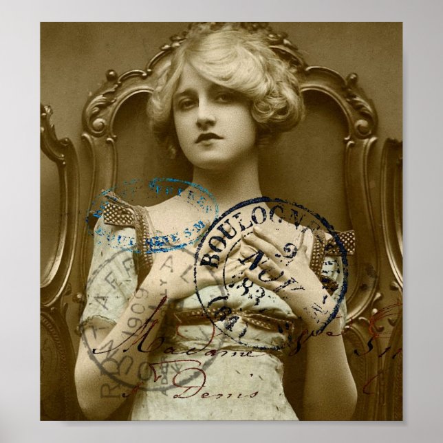 Poster Vintage Gal (Devant)