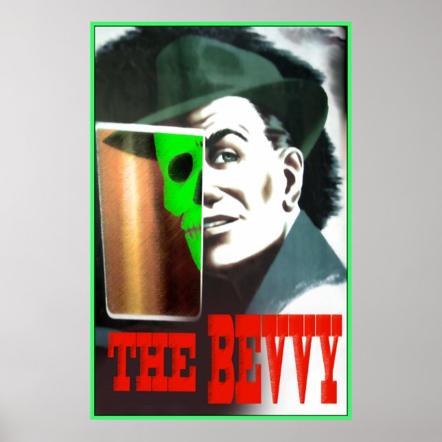 Poster vintage Glasgow Bevy (Devant)