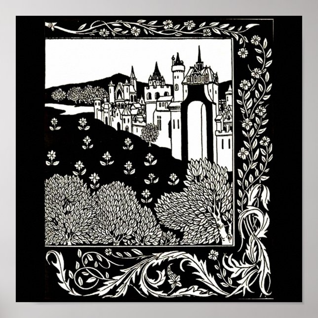 Poster-Vintage Illustration-Aubrey Beardsley 19 Poster (Vorne)