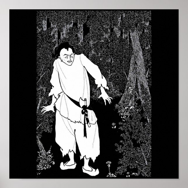 Poster-Vintage Illustration-Aubrey Beardsley 28 Poster (Vorne)