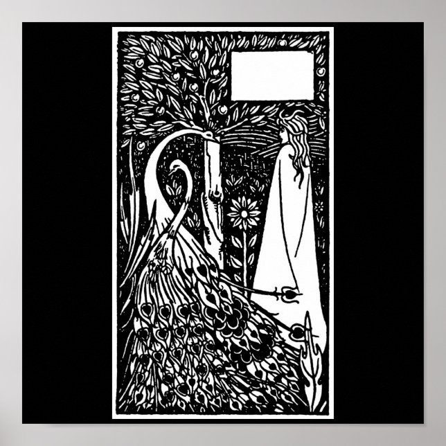Poster-Vintage Illustration-Aubrey Beardsley 38 Poster (Vorne)