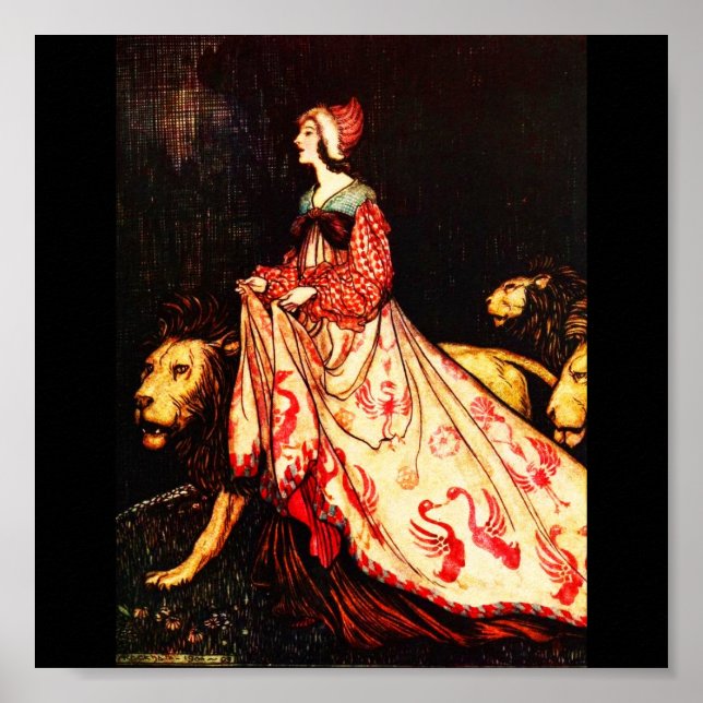 Poster-Vintage Illustration-Rackham 19 Poster (Vorne)