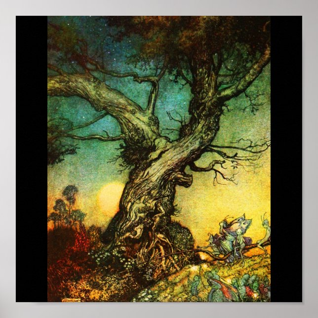 Poster-Vintage Illustration-Rackham 29 Poster (Vorne)