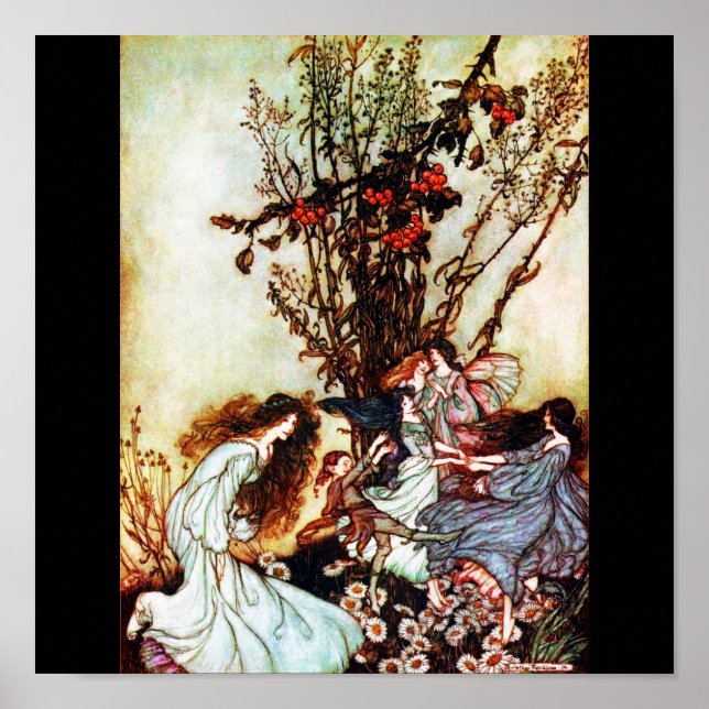 Poster-Vintage Illustration-Rackham 3 Poster (Vorne)