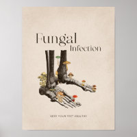 Vintage Infection fongique soins aux pieds