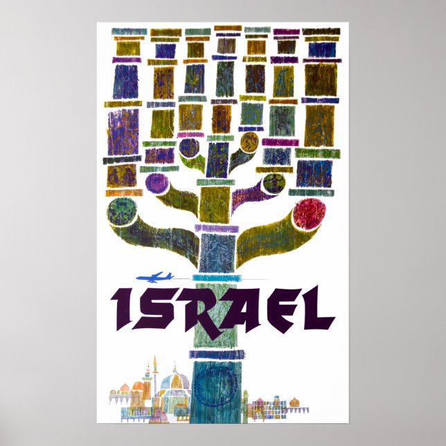 Poster Vintage Israël (Devant)