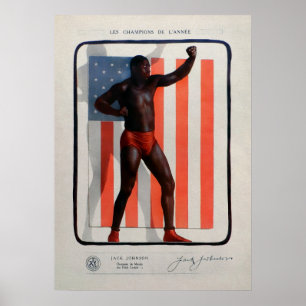Poster Vintage Jack Johnson