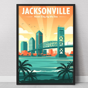 Poster Vintage Jacksonville