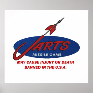 Poster vintage Jarts !