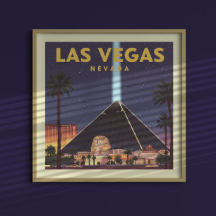 Poster Vintage Las Vegas Nevada