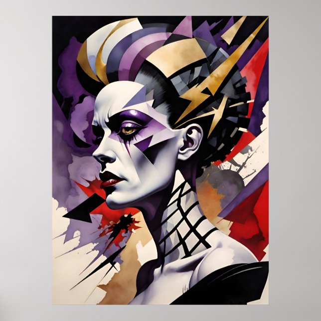 Poster Vintage Monster Bride (Devant)