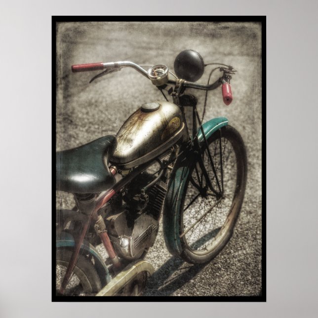 Poster vintage Motorisé (Devant)
