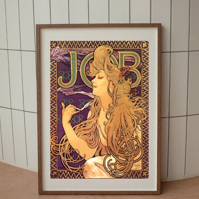 Poster vintage mural Alphonse Mucha (Créateur téléchargé)