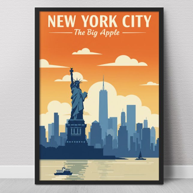 Poster Vintage New York (Créateur téléchargé)
