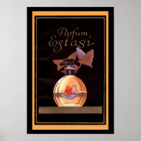 Poster vintage - Parfum Estasi