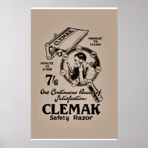 Poster vintage Razor