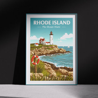 Poster Vintage Rhode
