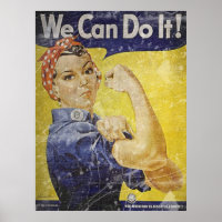 Vintage Rosie Le Riveter