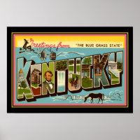Vintage "Salut du Kentucky"