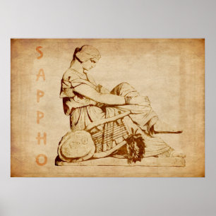 Poster vintage Sappho
