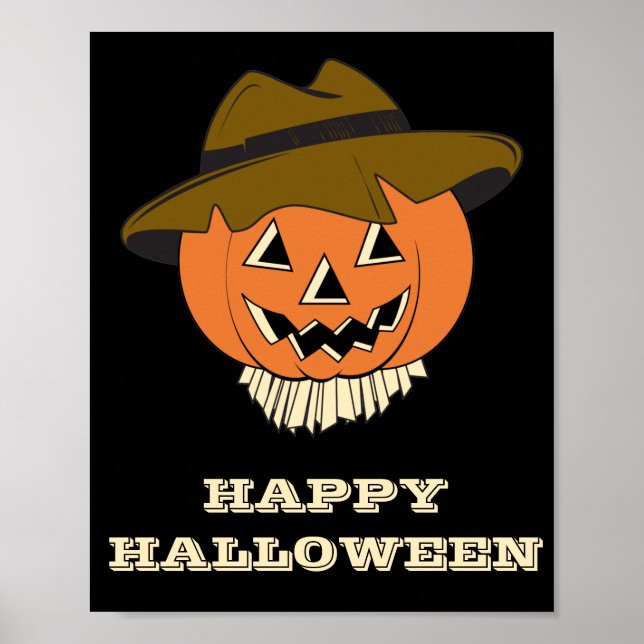 Poster vintage Scarecrow (Devant)