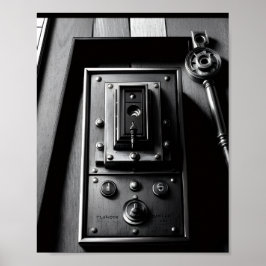 Poster Vintage Typographic Masterpiece