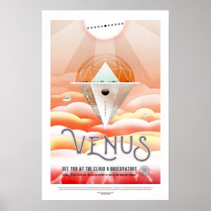 Poster Vintage Venus Travel